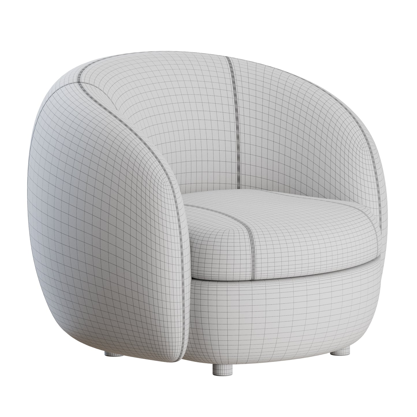 Maison Armchair by G Grado 3D Model