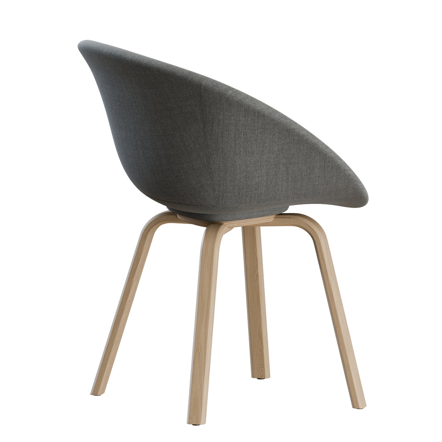 Mat Armchair Wood By Normann Copenhagen 3D Model