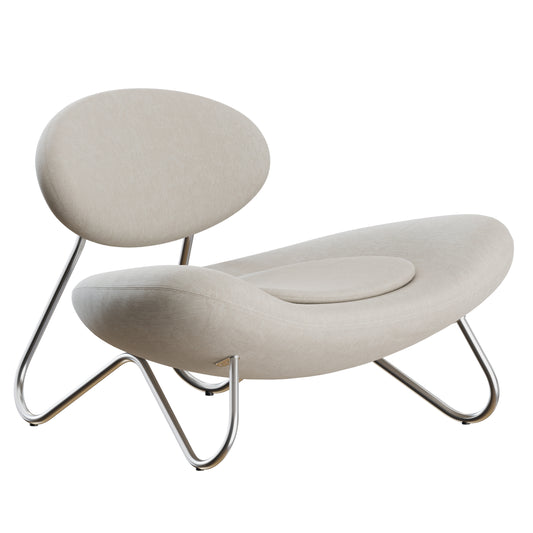 Meadow Lounge Chair by Woud 3D Model