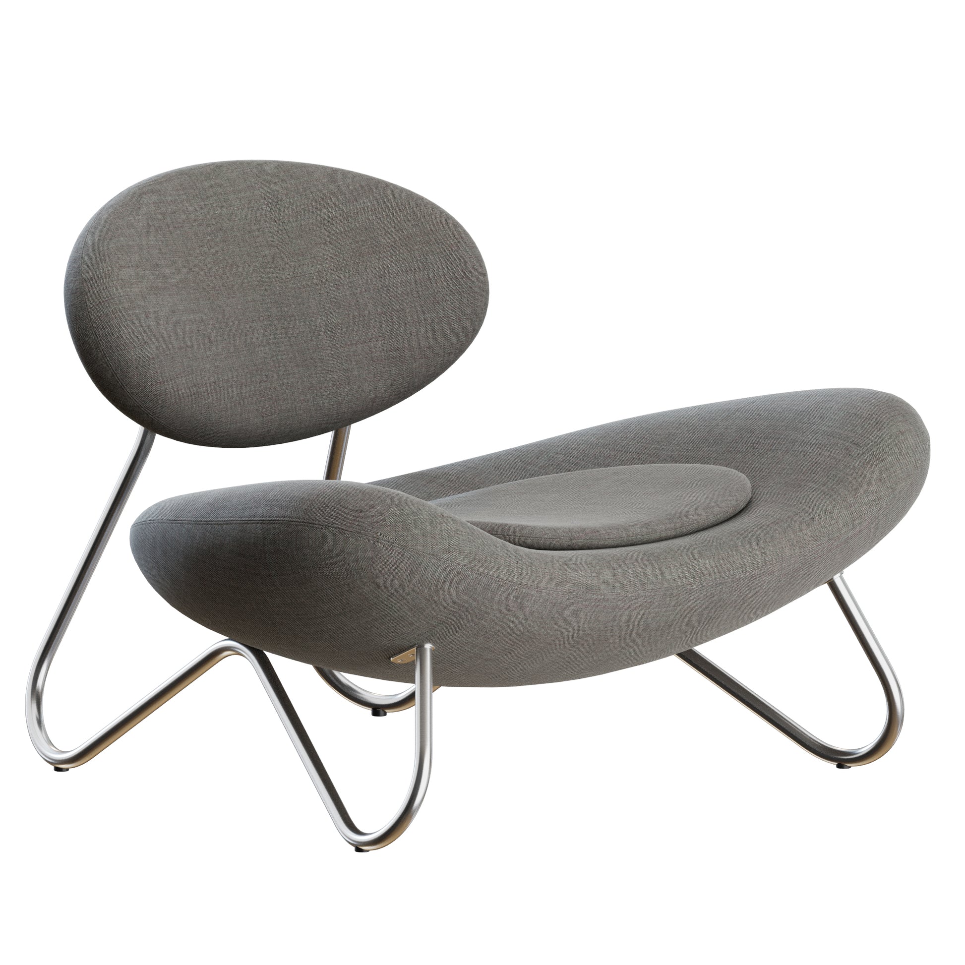 Meadow Lounge Chair by Woud 3D Model