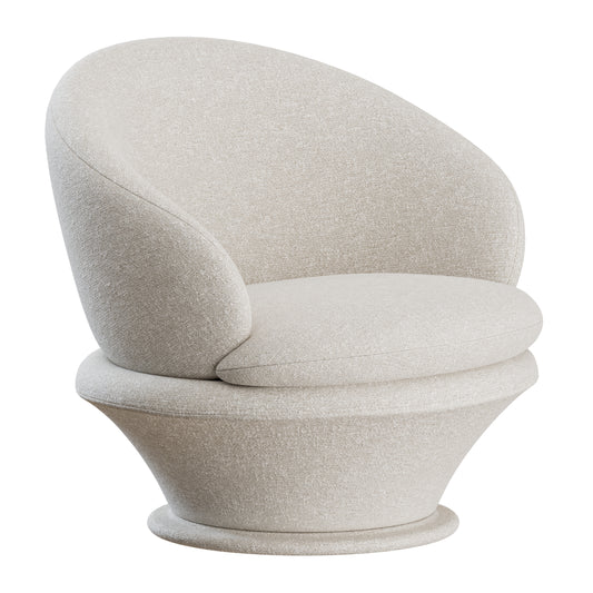 Mid-century Armchair by Bernard Brunier 3D Model