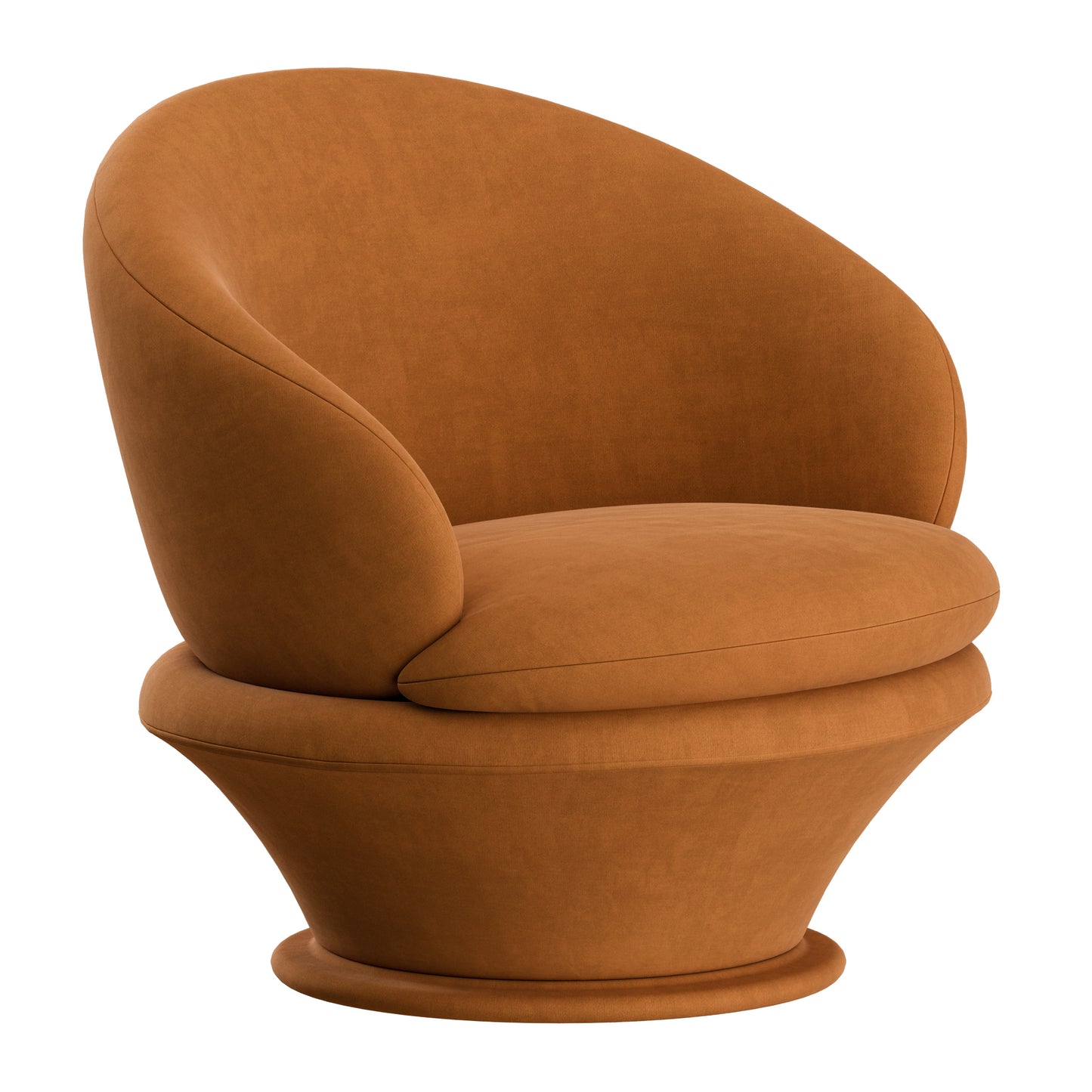 Mid-century Armchair by Bernard Brunier 3D Model