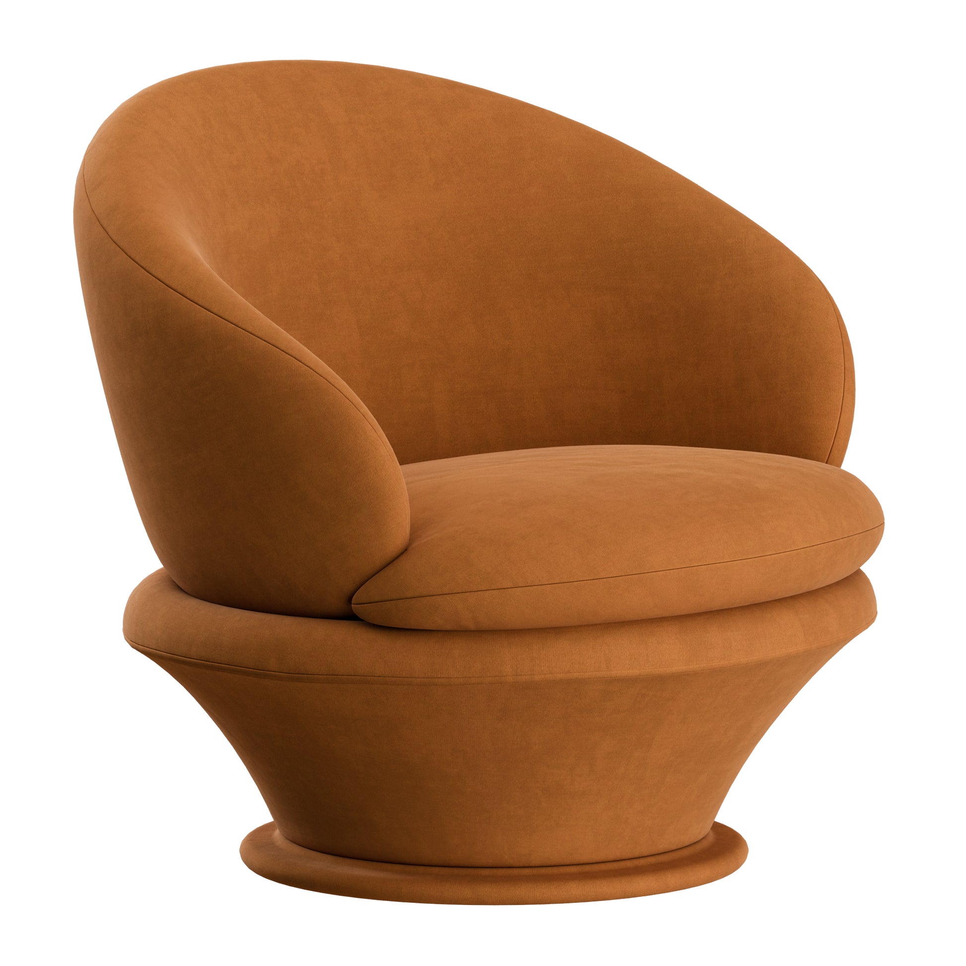 Mid-century Armchair by Bernard Brunier 3D Model