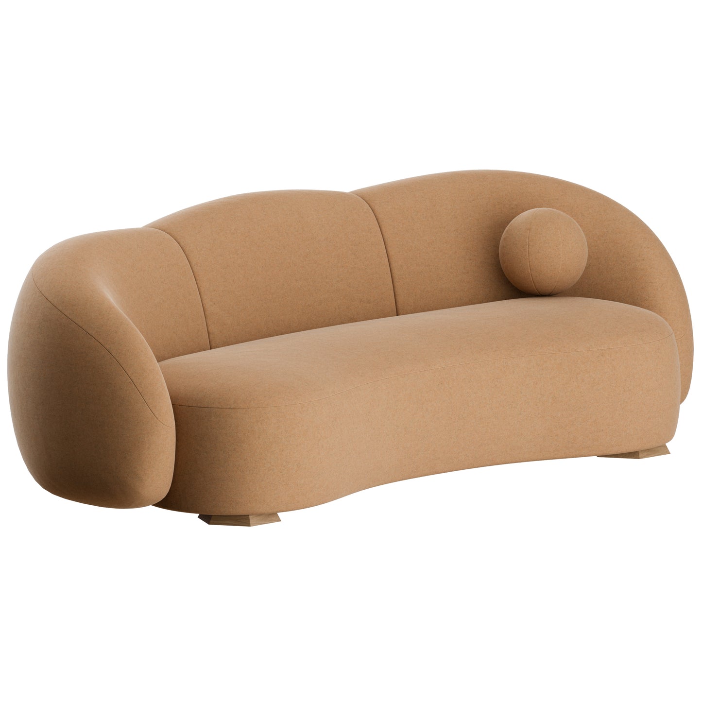 Monte Sofa by The Invisible Collection 3D Model