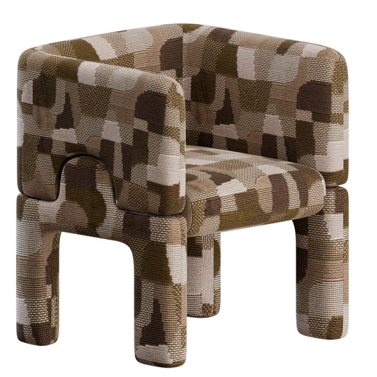 Mosaico Chair by Dooq Furniture 3D Model