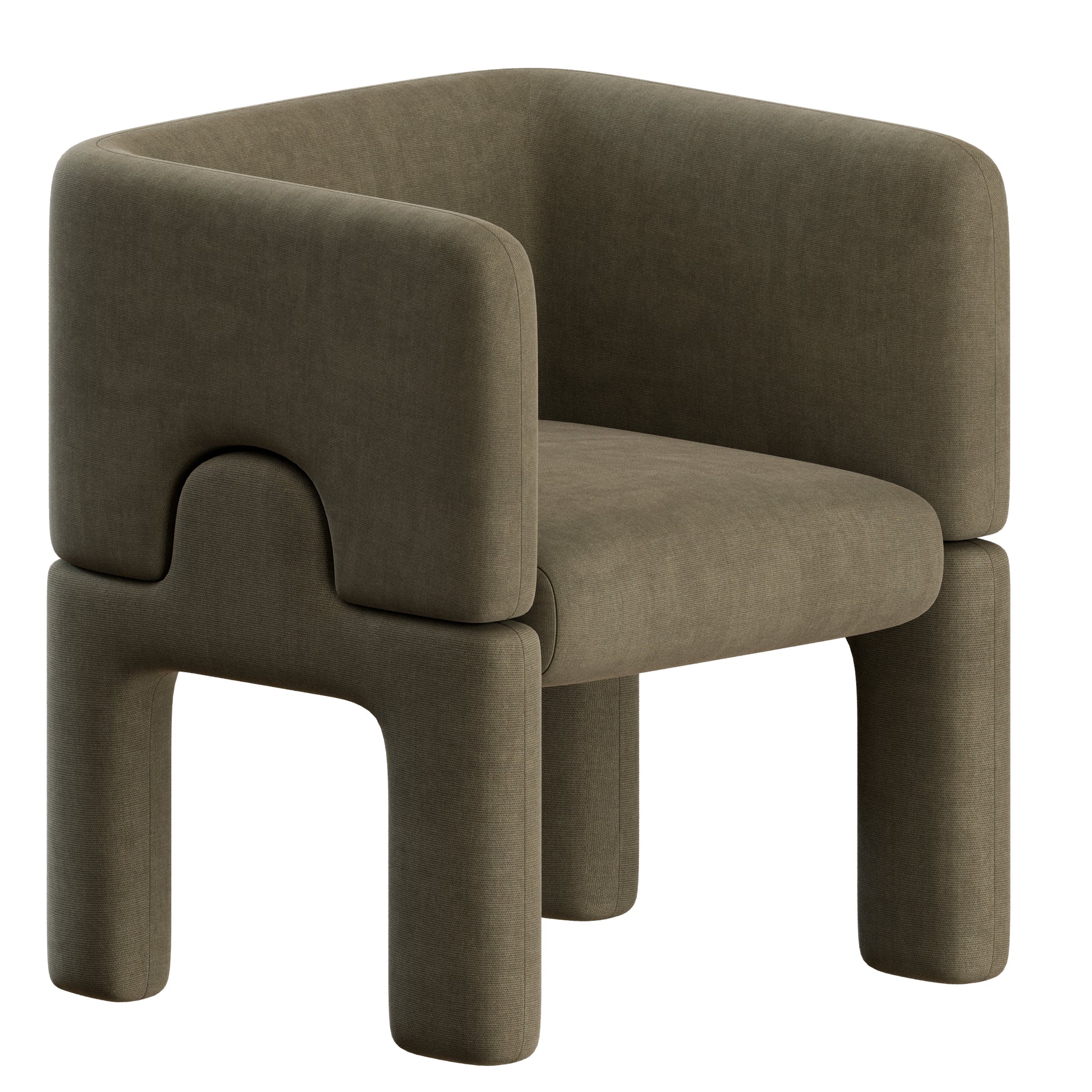 Mosaico Chair by Dooq Furniture 3D Model
