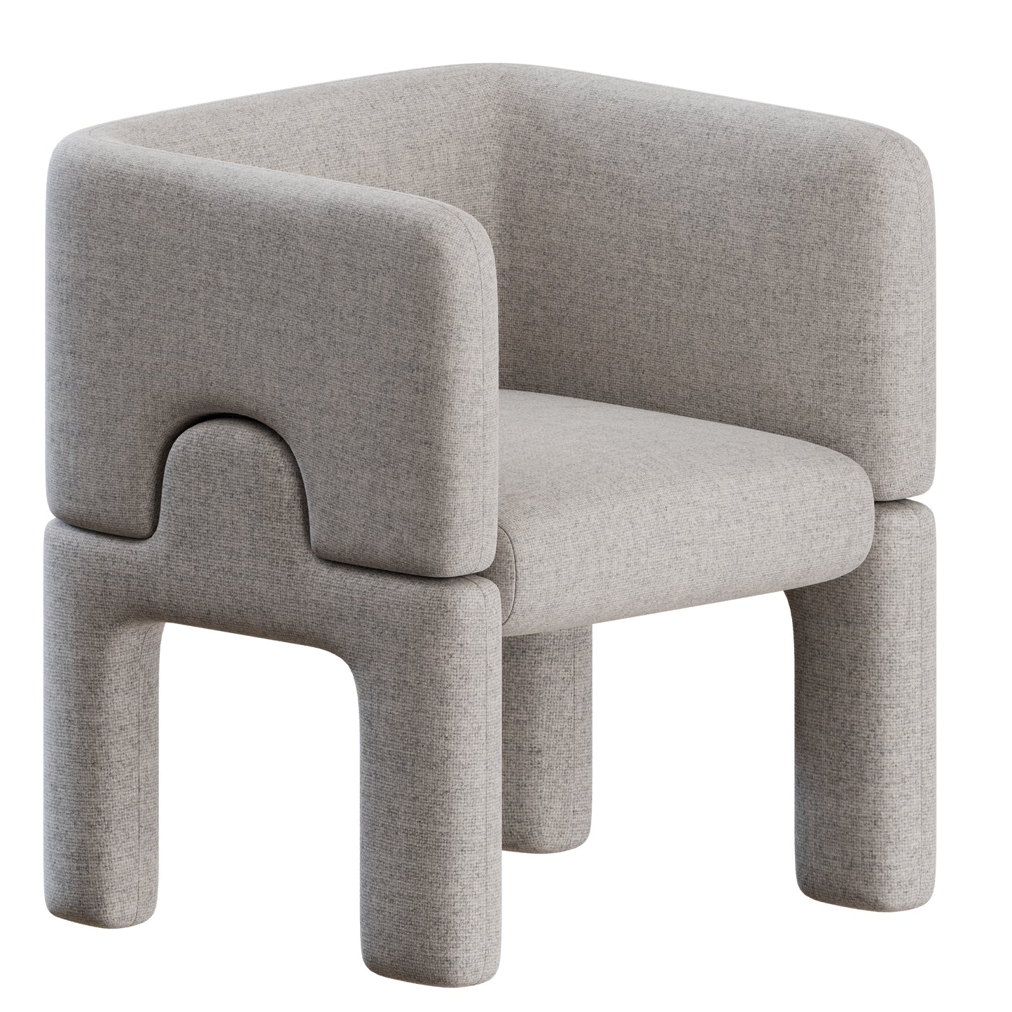 Mosaico Chair by Dooq Furniture 3D Model