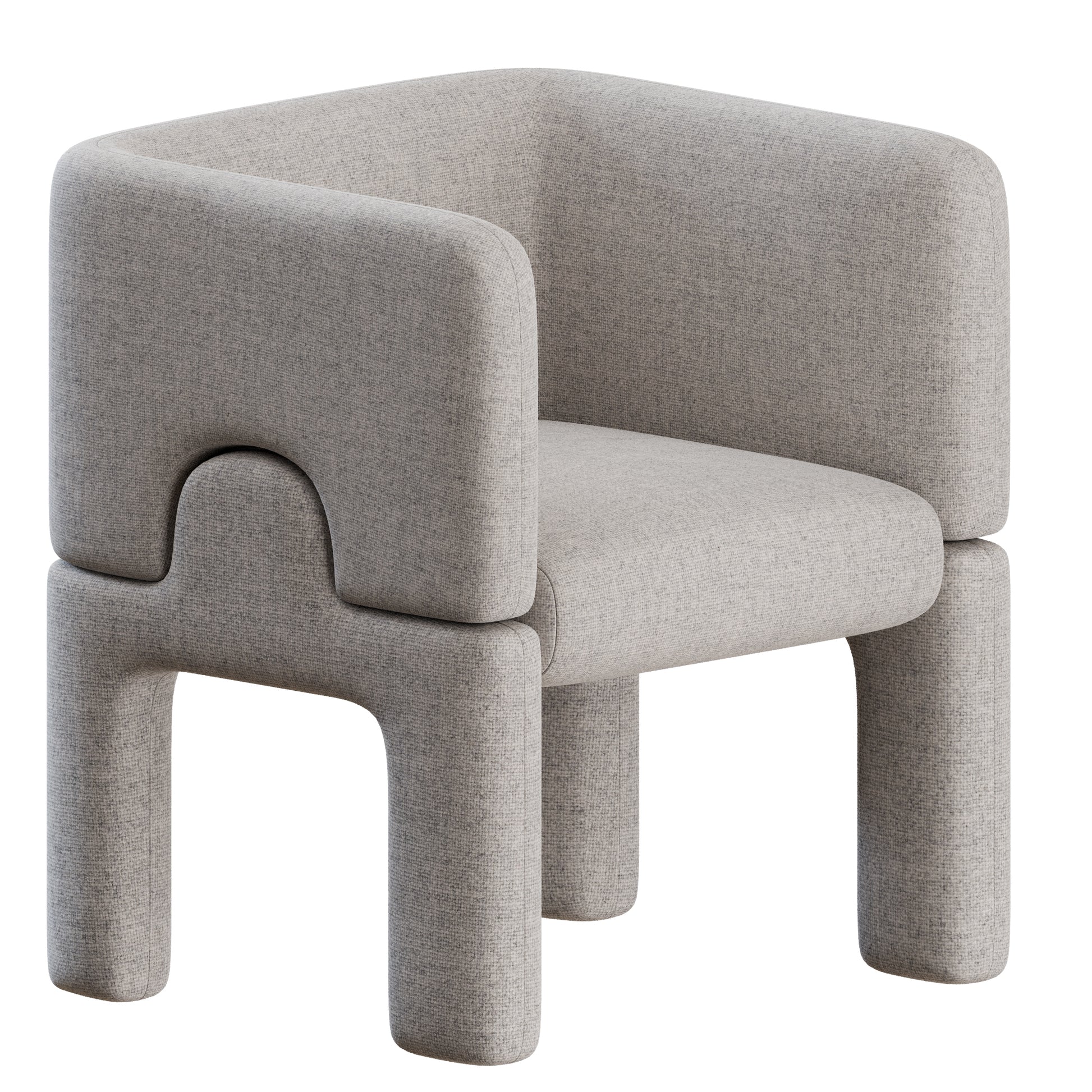 Mosaico Chair by Dooq Furniture 3D Model