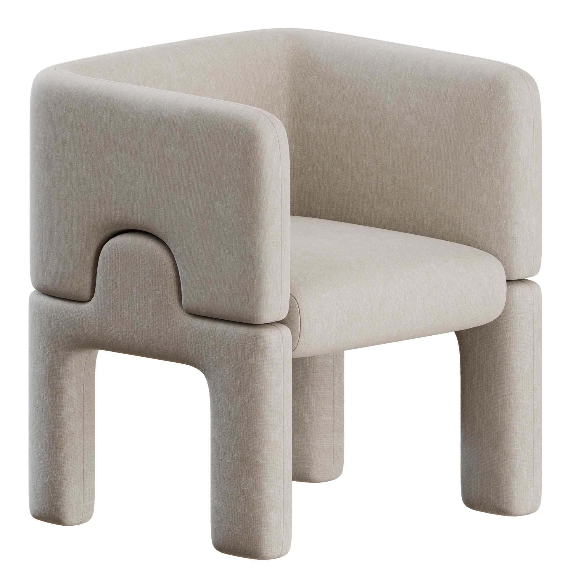 Mosaico Chair by Dooq Furniture 3D Model