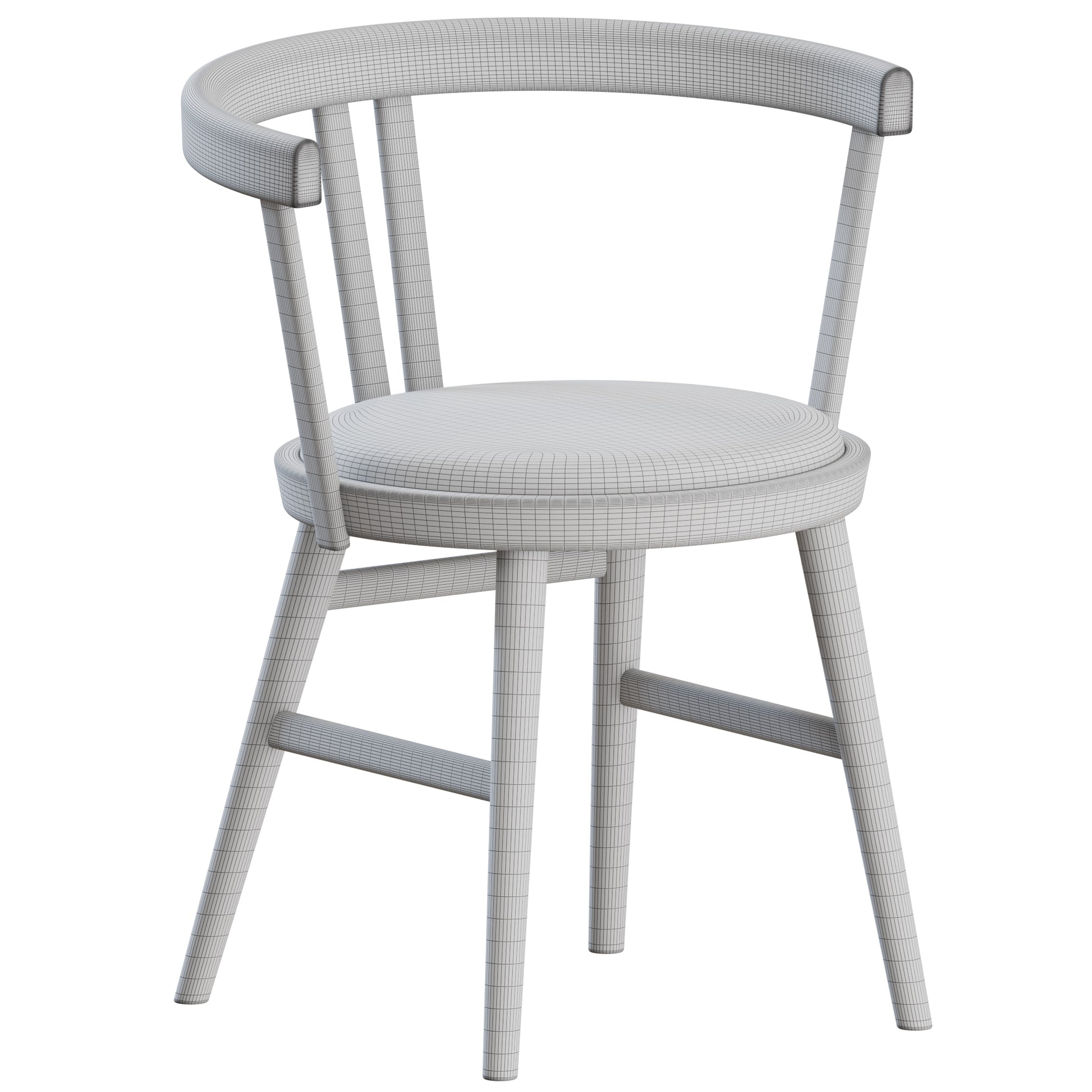 N-DC06 Chair by Karimoku Casestudy 3D Model