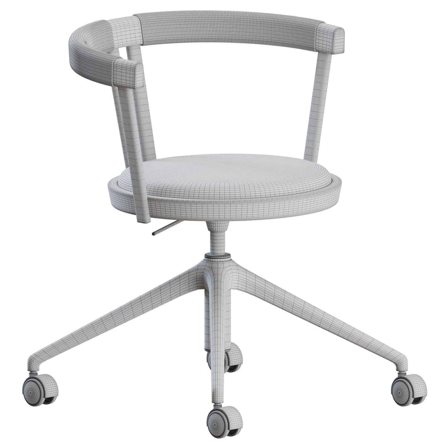 N-TC01 Swivel Chair by Karimoku Casestudy 3D Model
