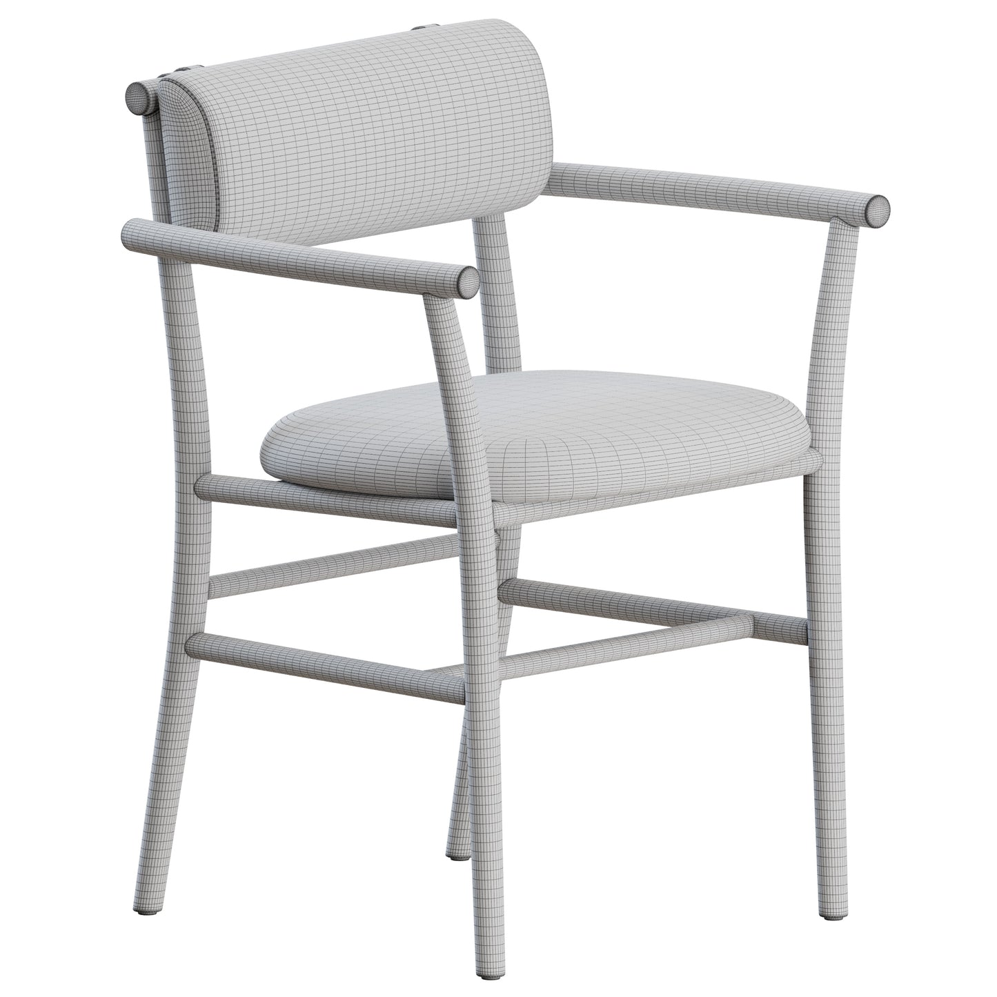Nama Chair Armrest by 101 Copenhagen 3D Model