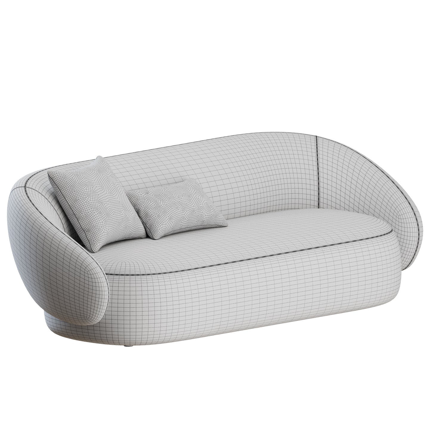 Nebulone Sofa by Miniforms 3D Model