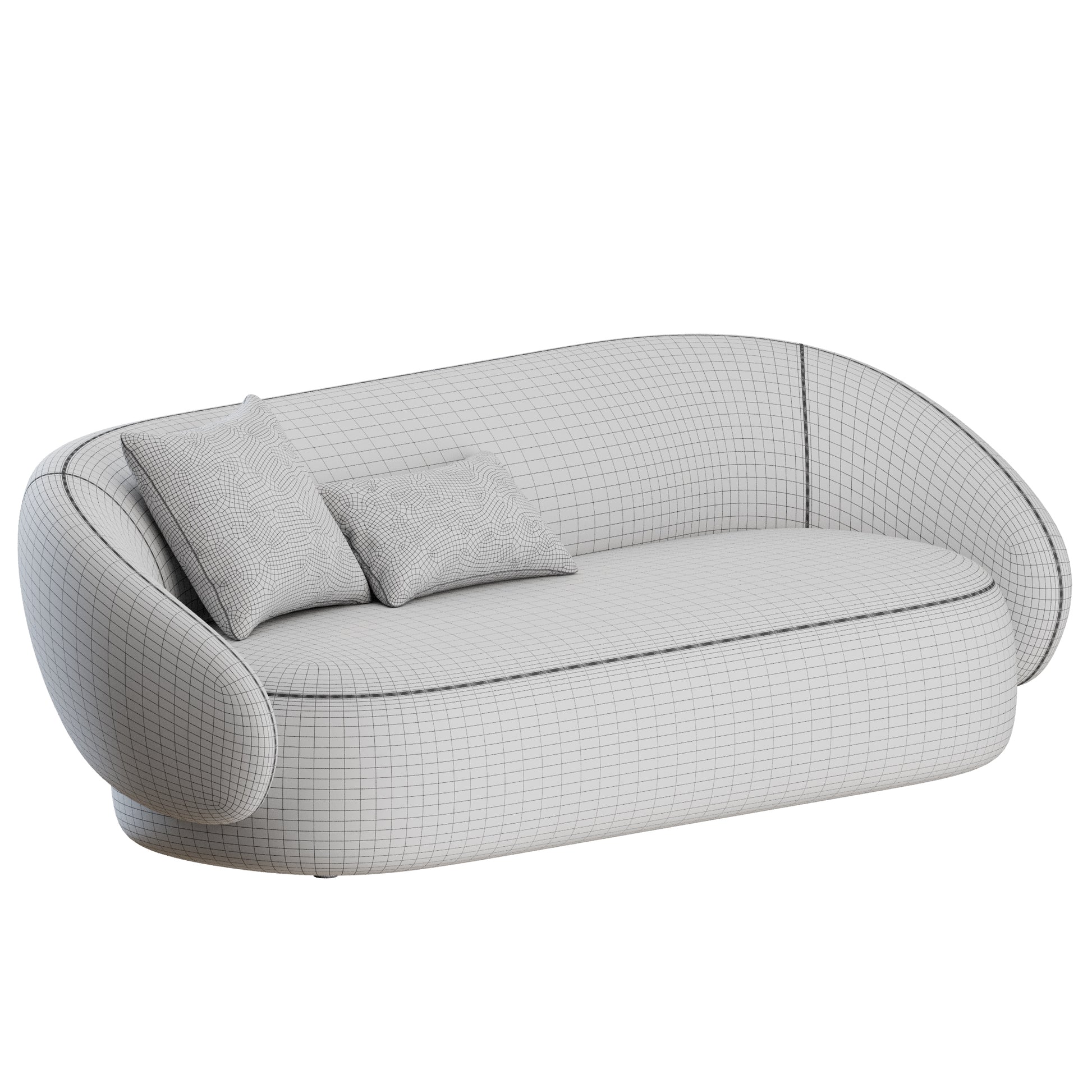 Nebulone Sofa by Miniforms 3D Model