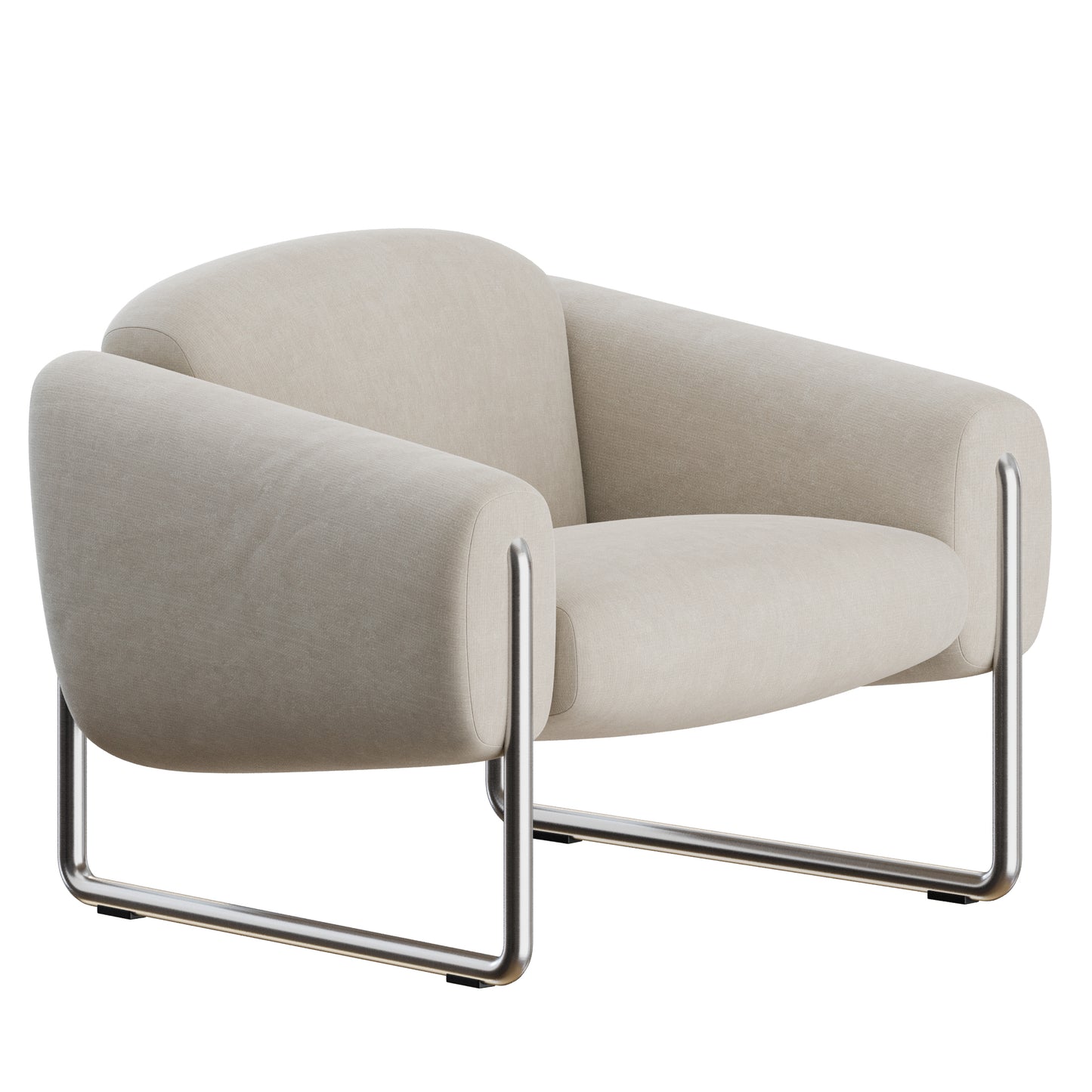 Odette Armchair by Wendelbo 3D Model