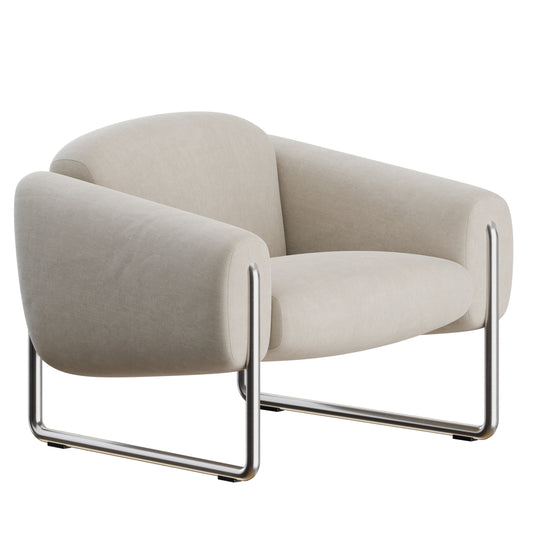 Odette Armchair by Wendelbo 3D Model
