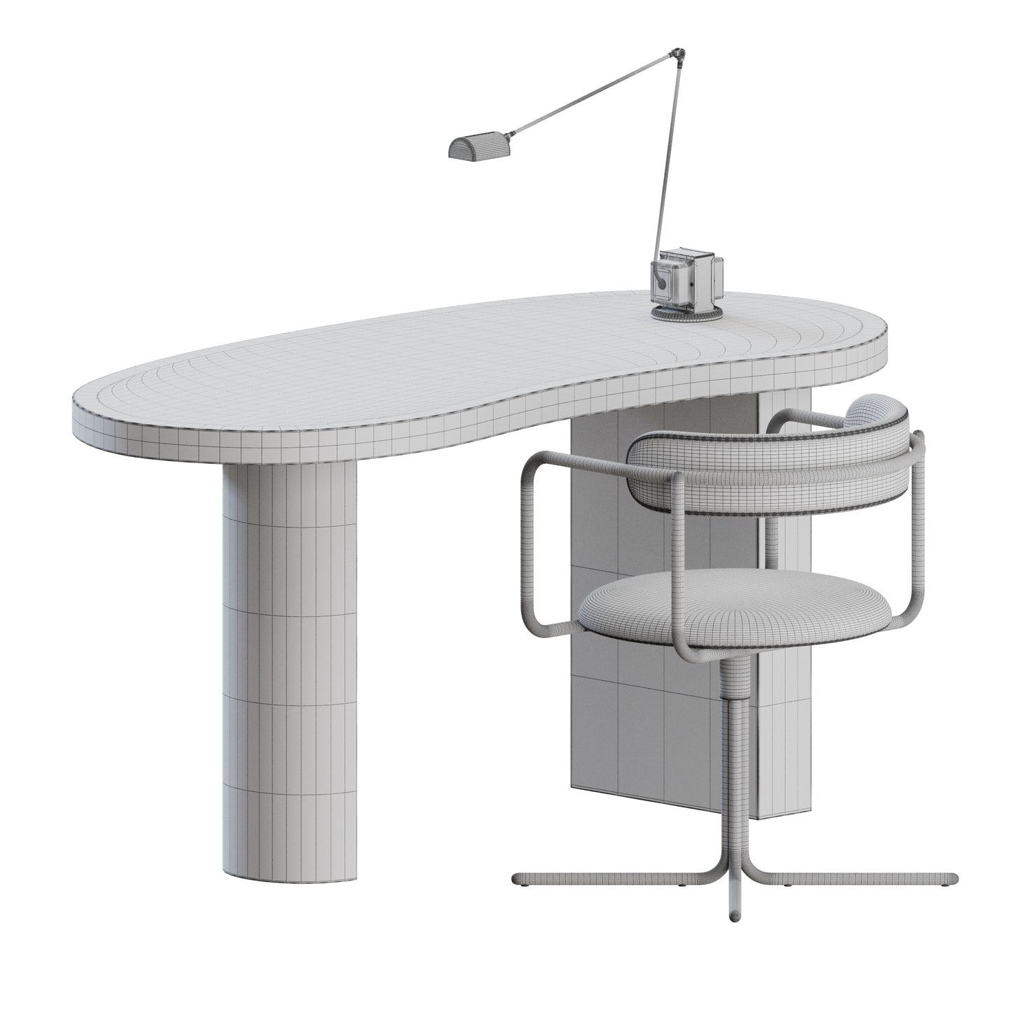 Office Set by Friends and Founders 3D Model