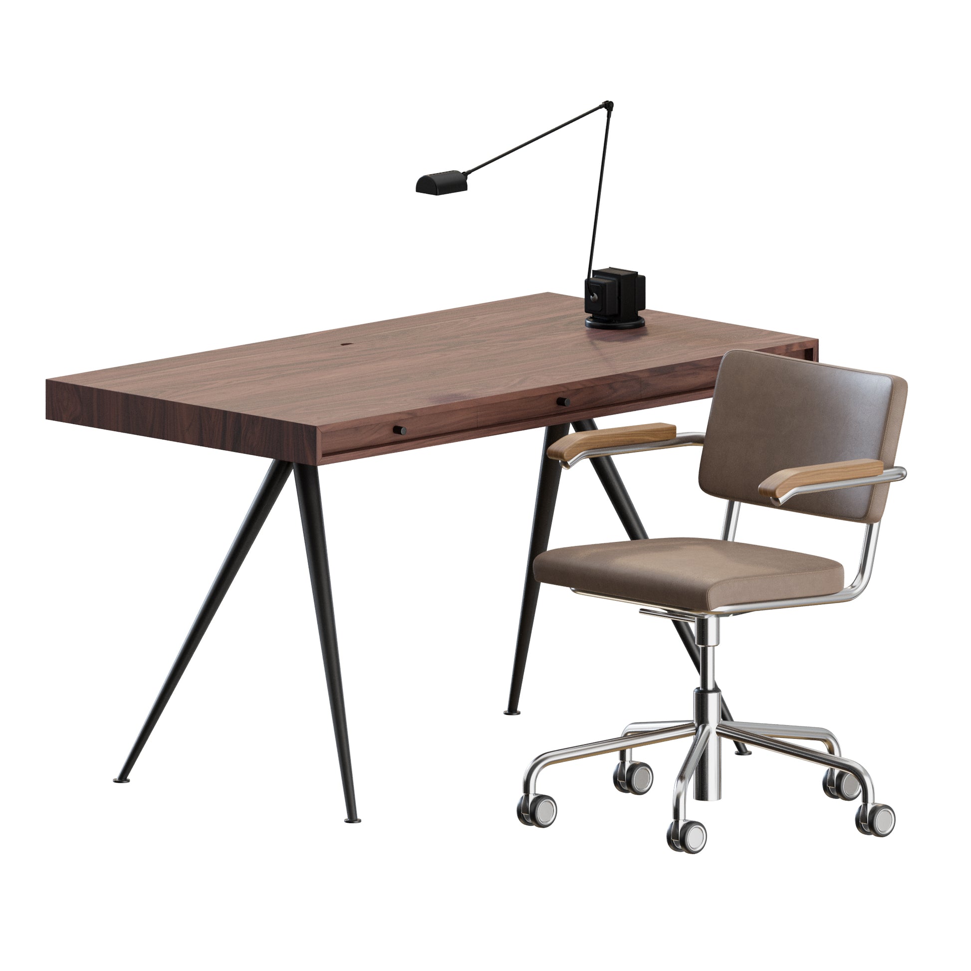 Office Set by Thonet and Norr11 3D Model