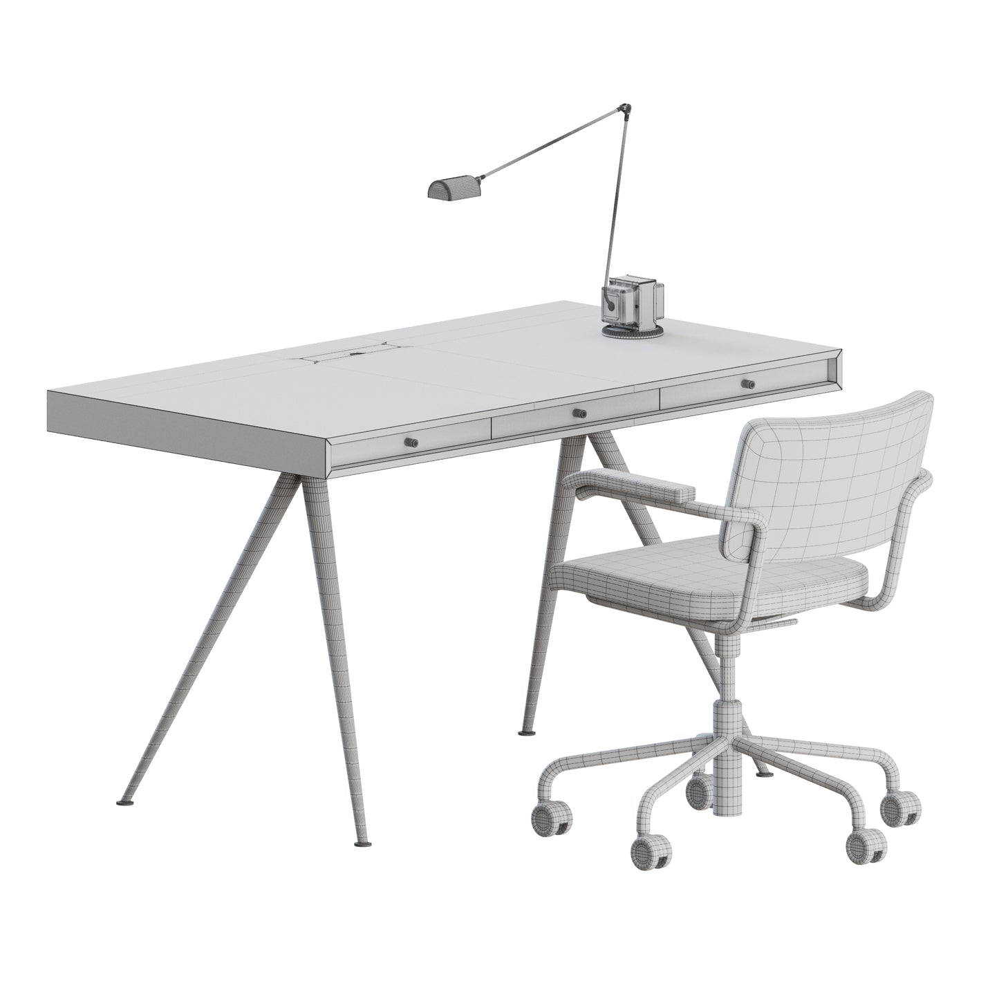 Office Set by Thonet and Norr11 3D Model