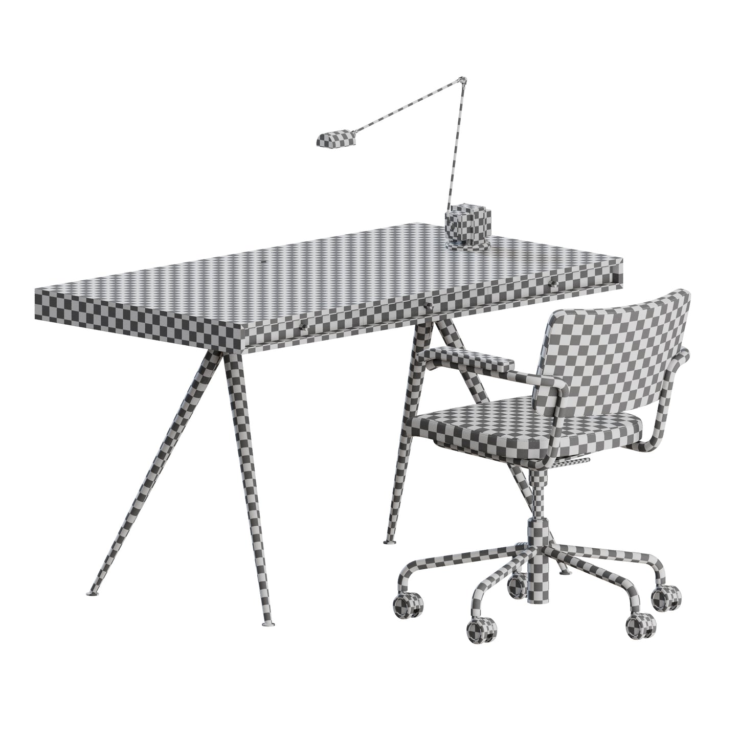Office Set by Thonet and Norr11 3D Model