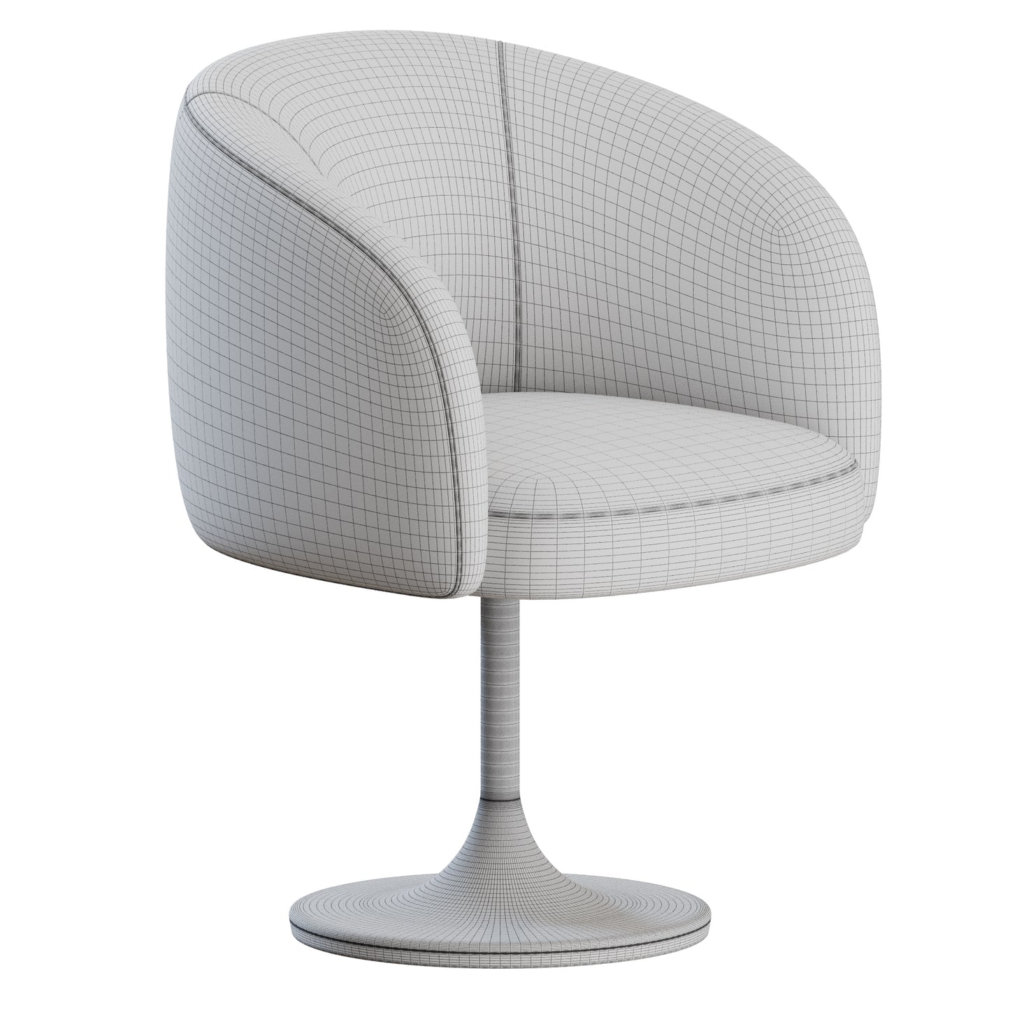 Olivo Swivel Chair by Joli 3D Model