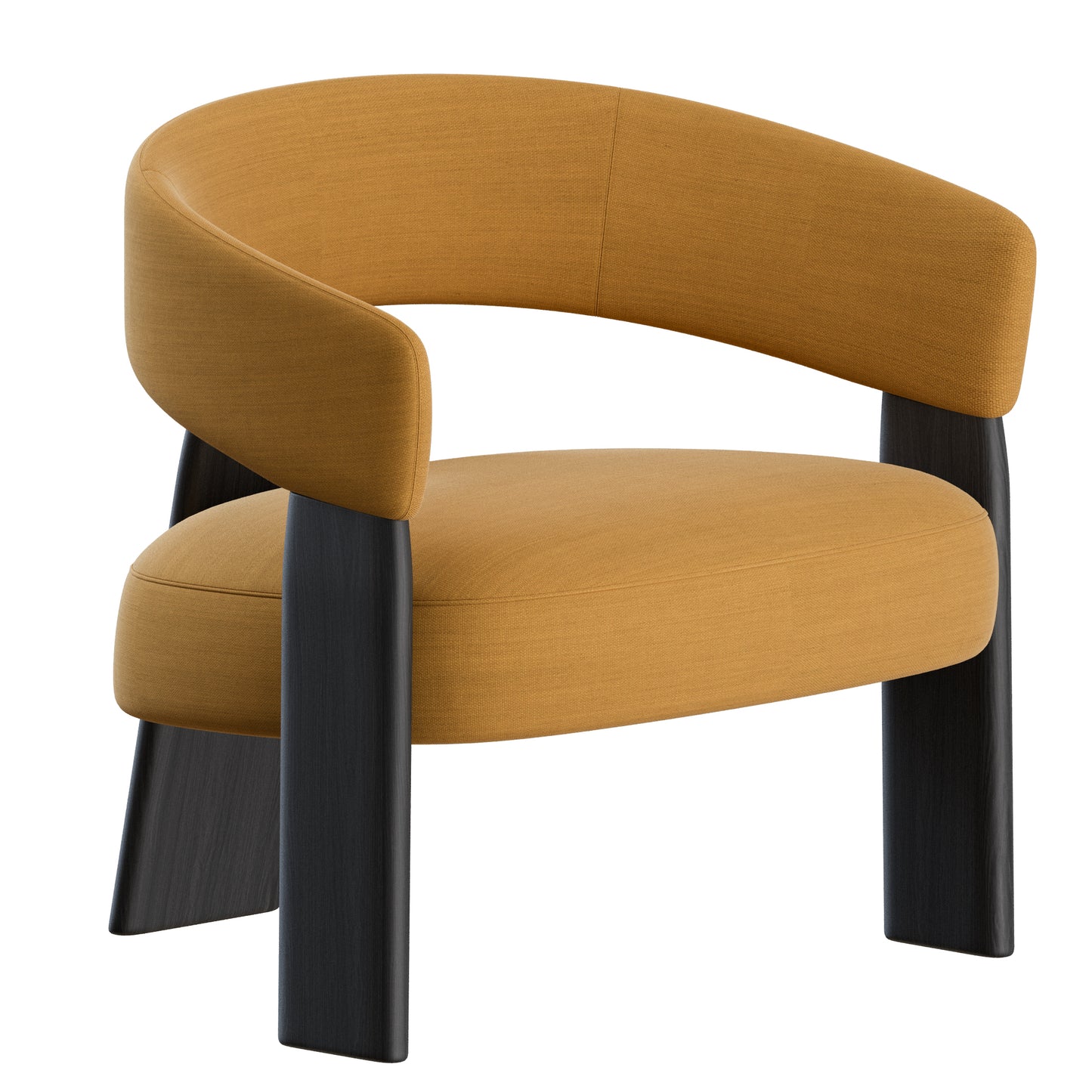 Oru Armchair By Andreu World 3D Model