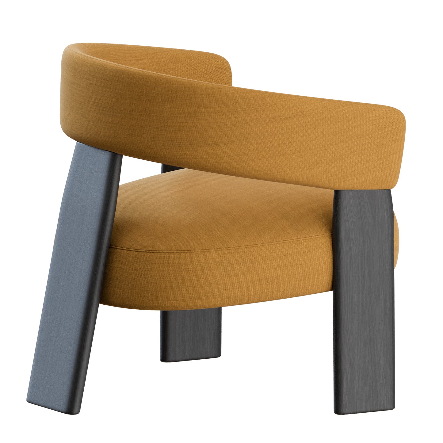 Oru Armchair By Andreu World 3D Model