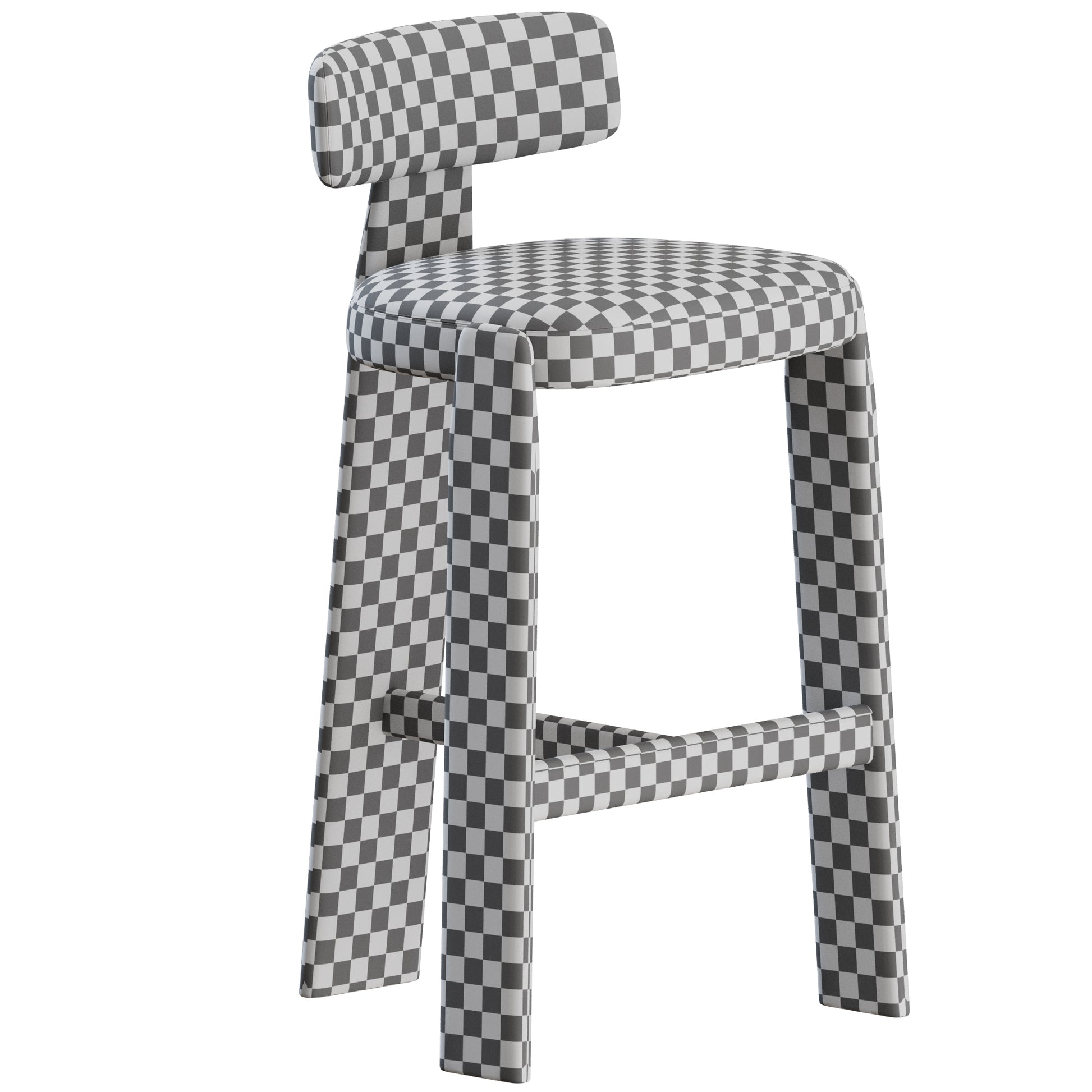 Oru Barstool by Andreu World 3D Model