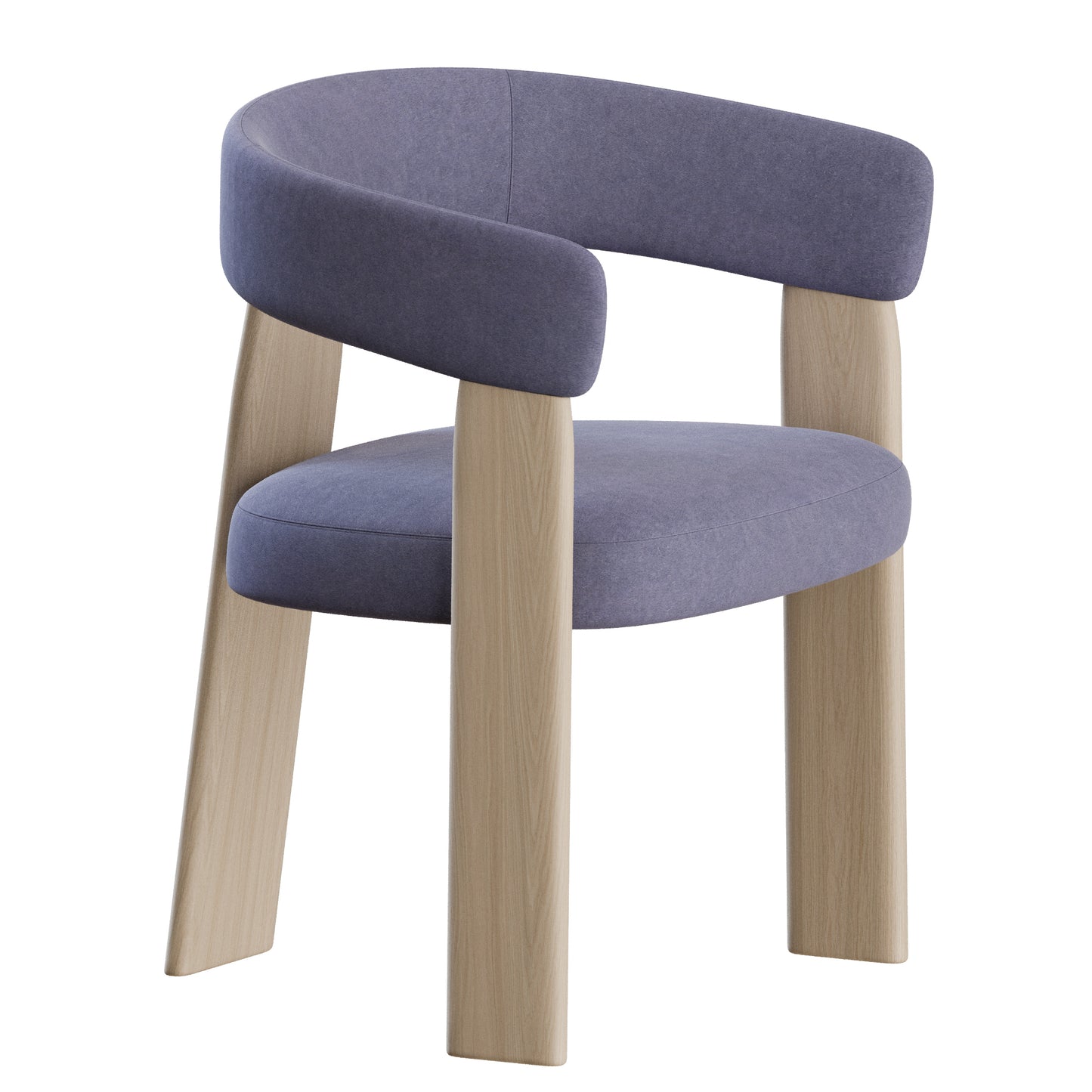Oru Chair Armrest by Andreu World 3D Model