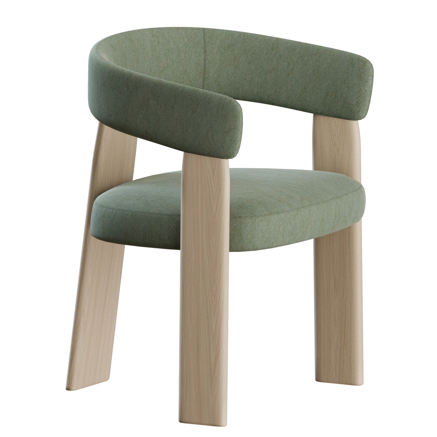 Oru Chair Armrest by Andreu World 3D Model