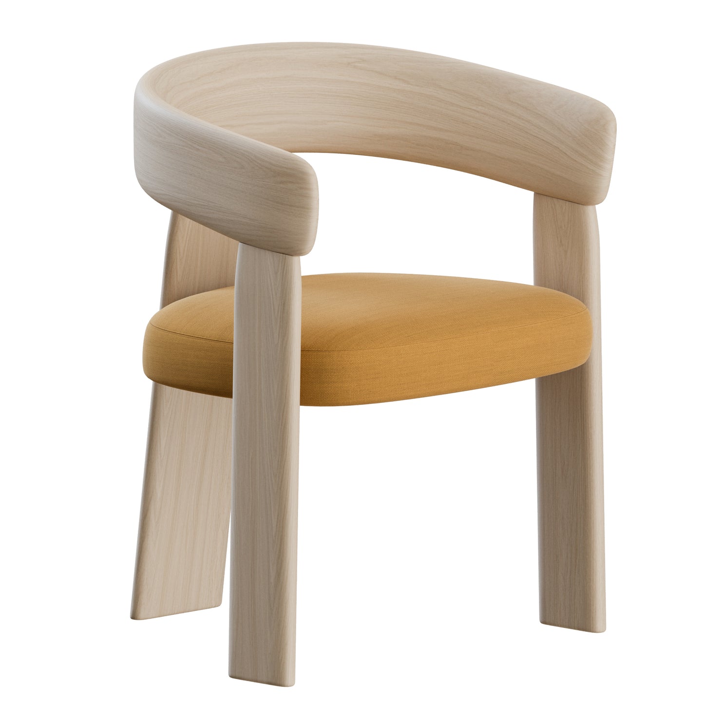 Oru Chair Armrest by Andreu World 3D Model