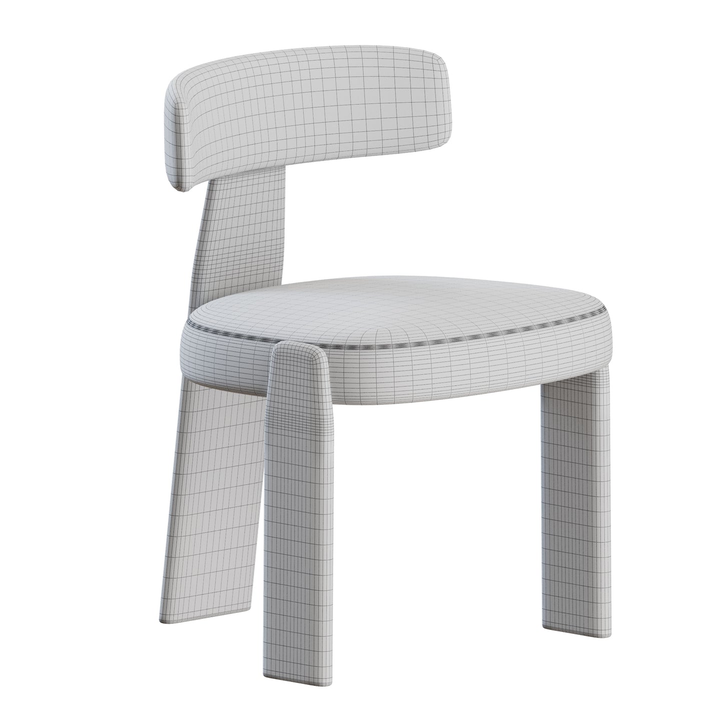 Oru Chair by Andreu World 3D Model