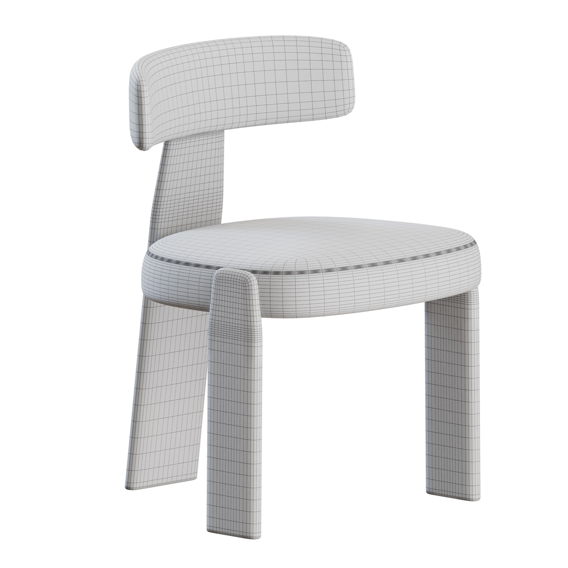 Oru Chair by Andreu World 3D Model