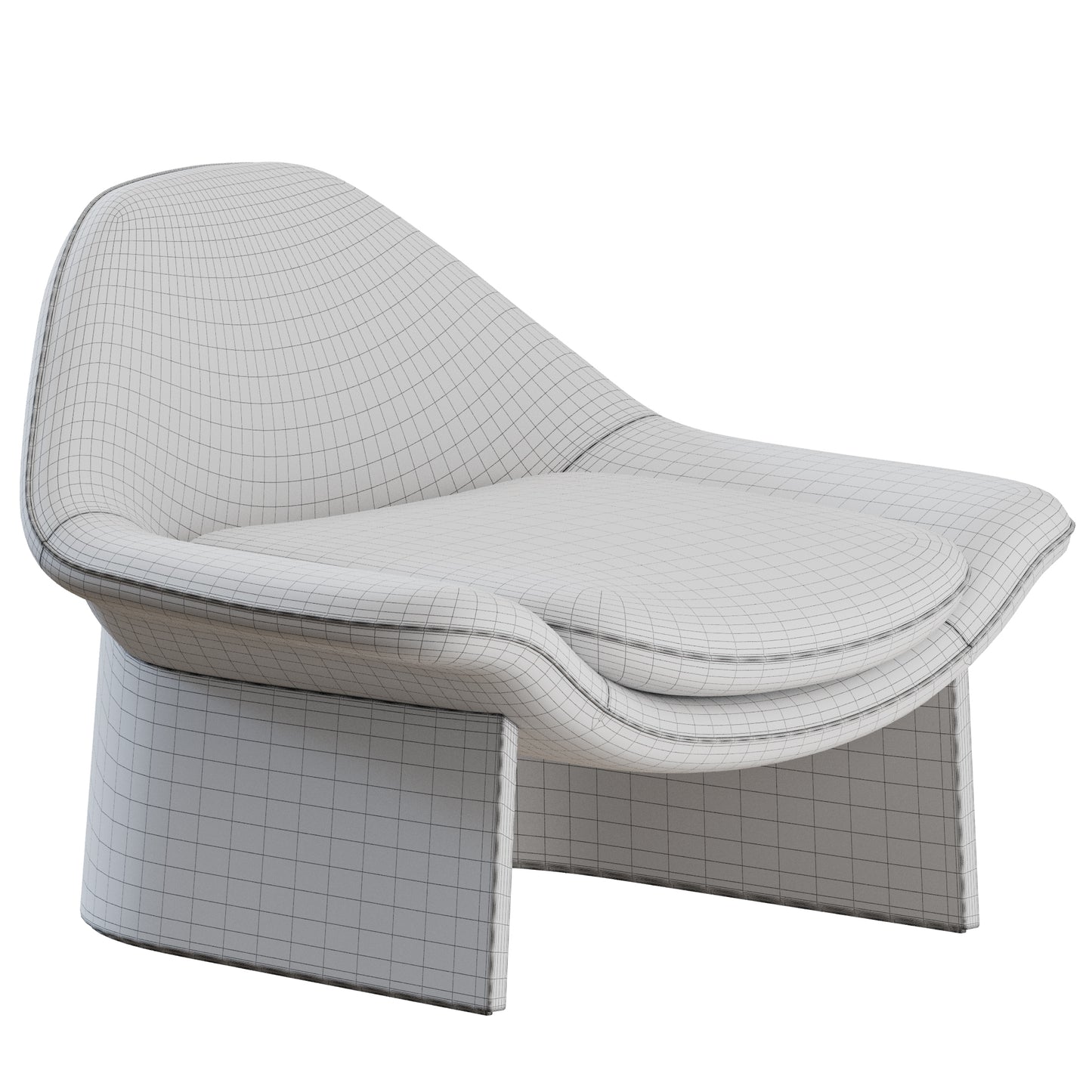 Oxbow Armchair by Enne 3D Model