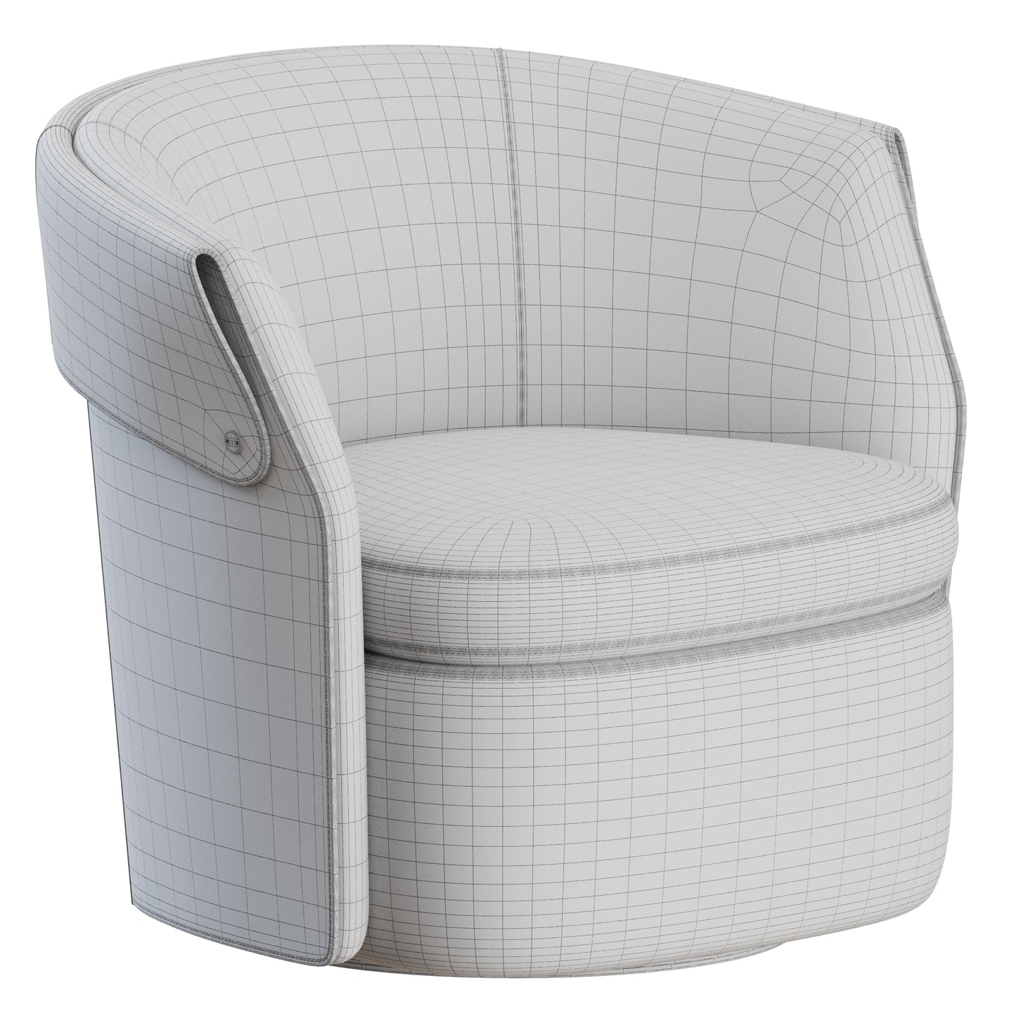 Ozzy Armchair by Flexform 3D Model