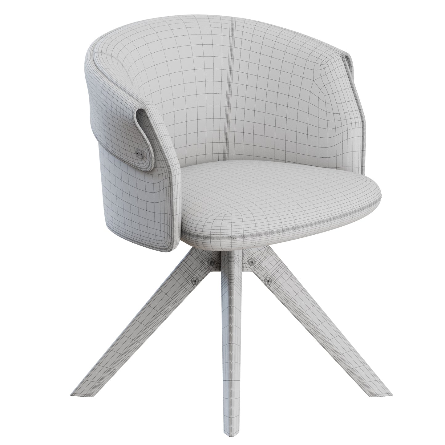 Ozzy Dining Chair by Flexform 3D Model