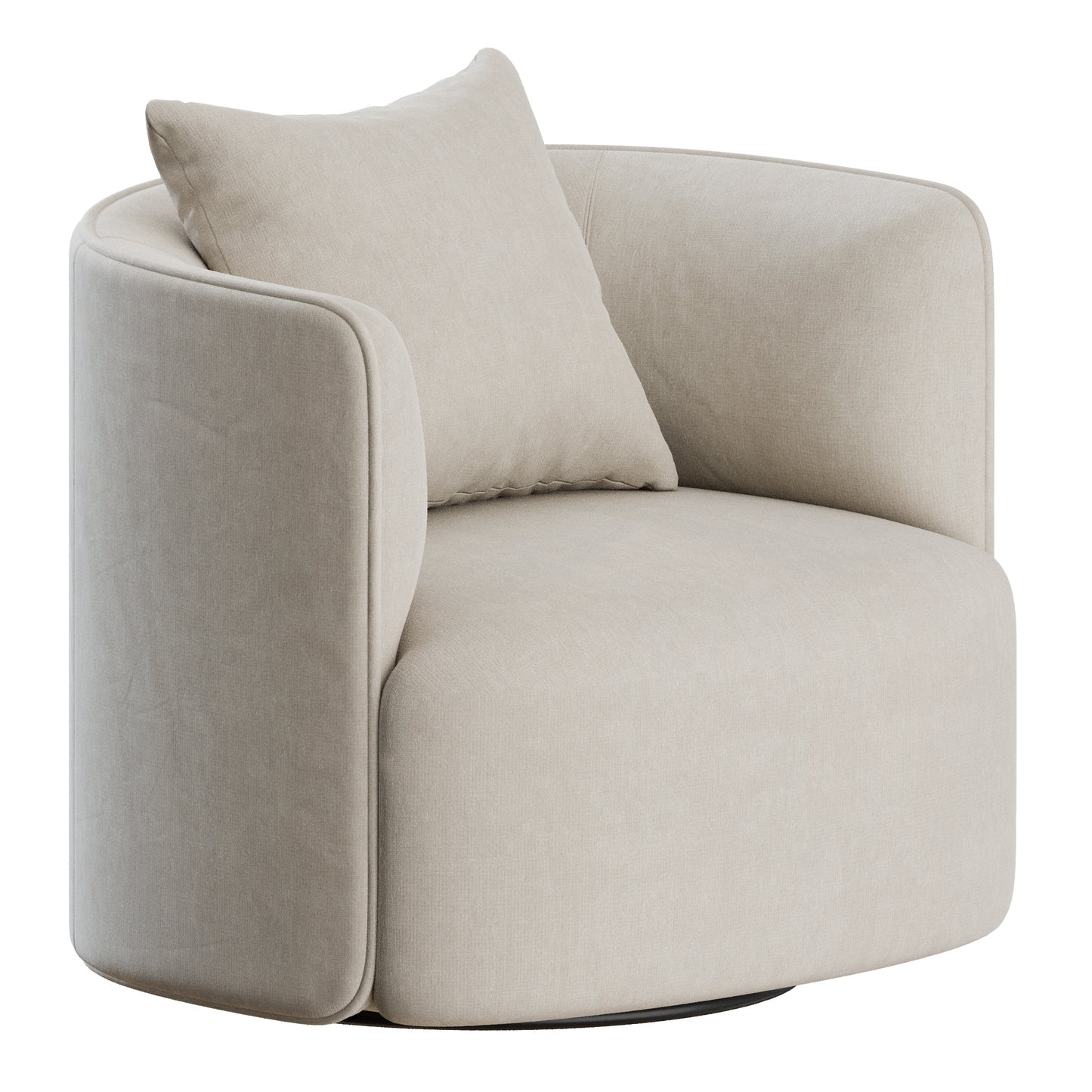 Panorama Armchair by Wendelbo 3D Model