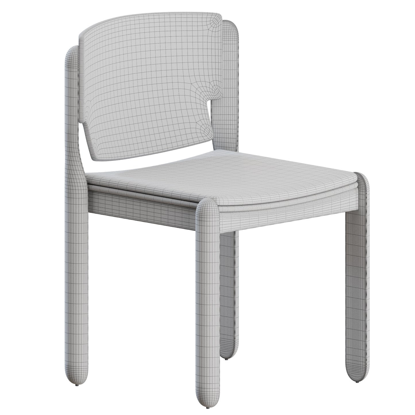 Paola Chair by Tacchini 3D Model