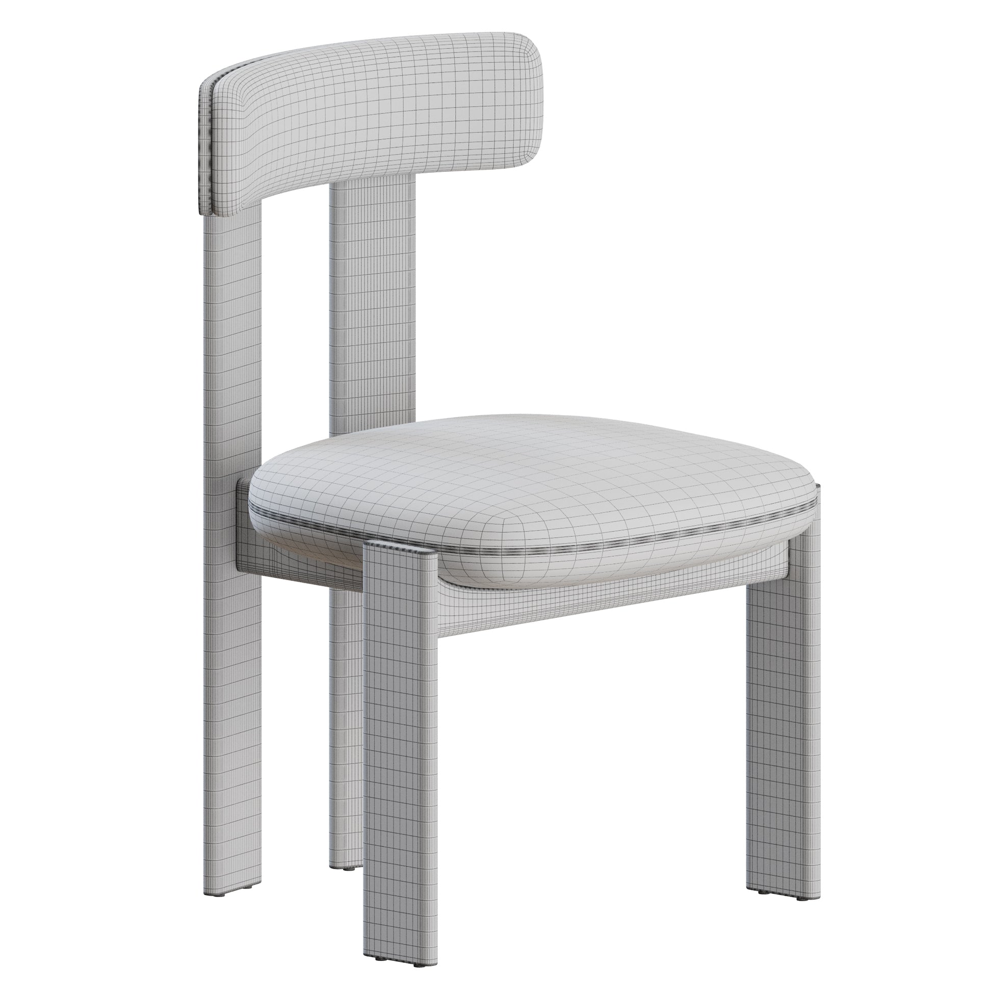 Pi Chair by Bonaldo 3D Model