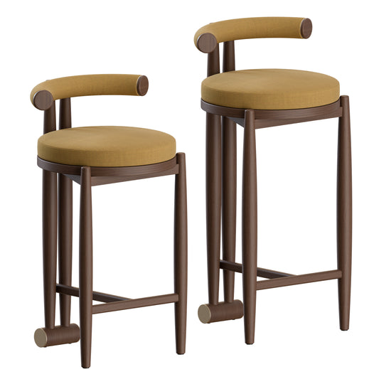 Polia Bar and Counter Stool by Carlyle Collective 3D Model