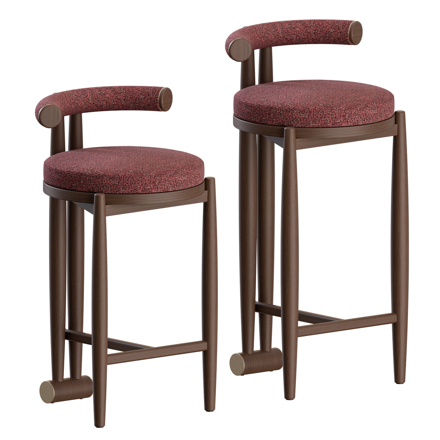 Polia Bar and Counter Stool by Carlyle Collective 3D Model