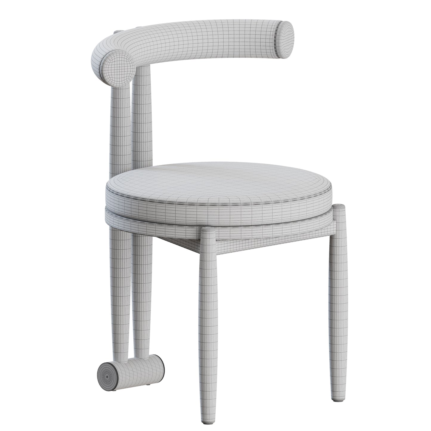 Polia Dining Chair by Carlyle Collective 3D Model