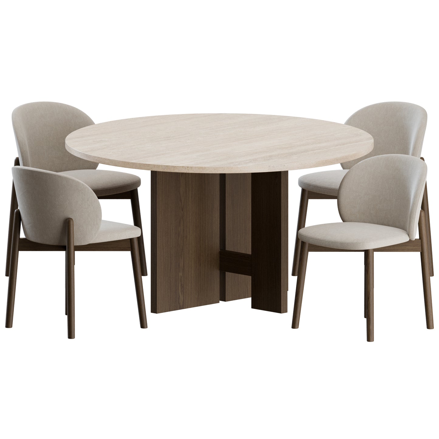 Princeton Chair Axo Table by BoConcept 3D Model