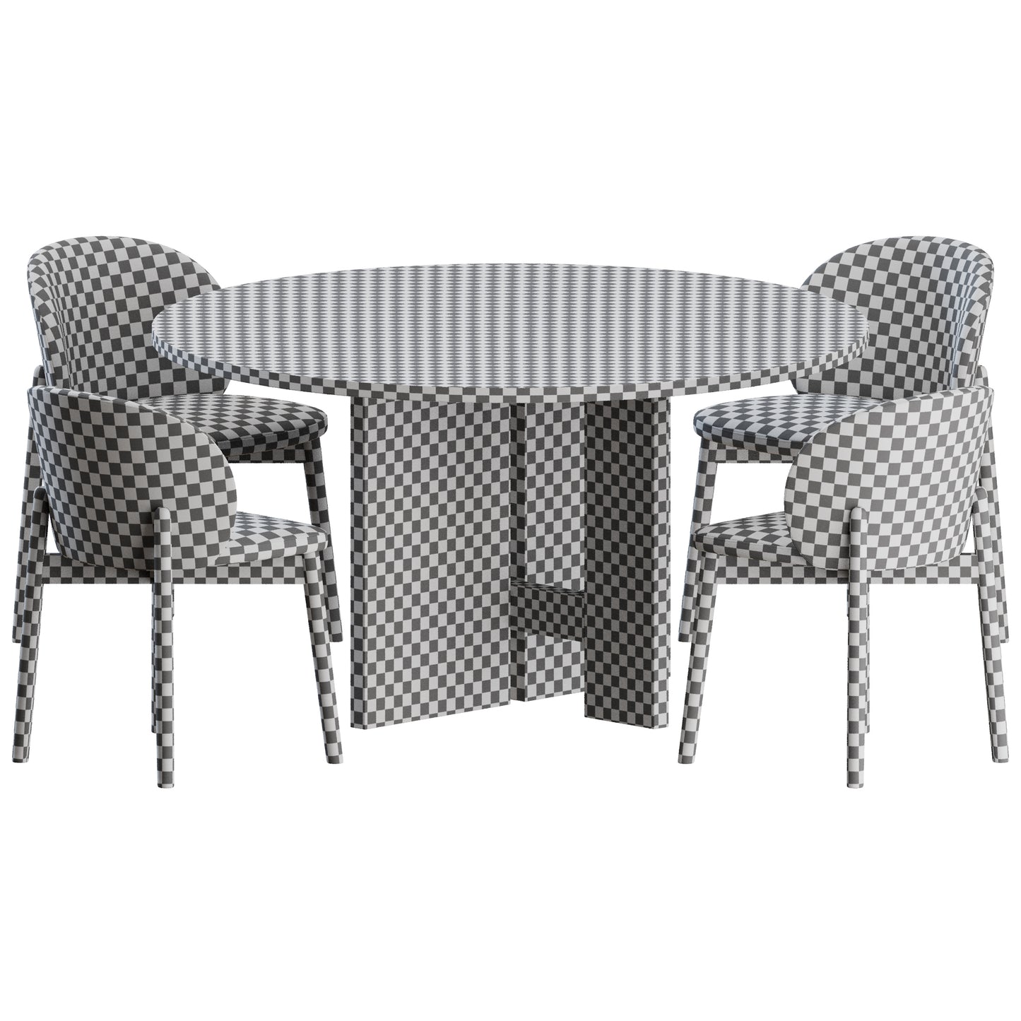 Princeton Chair Axo Table by BoConcept 3D Model