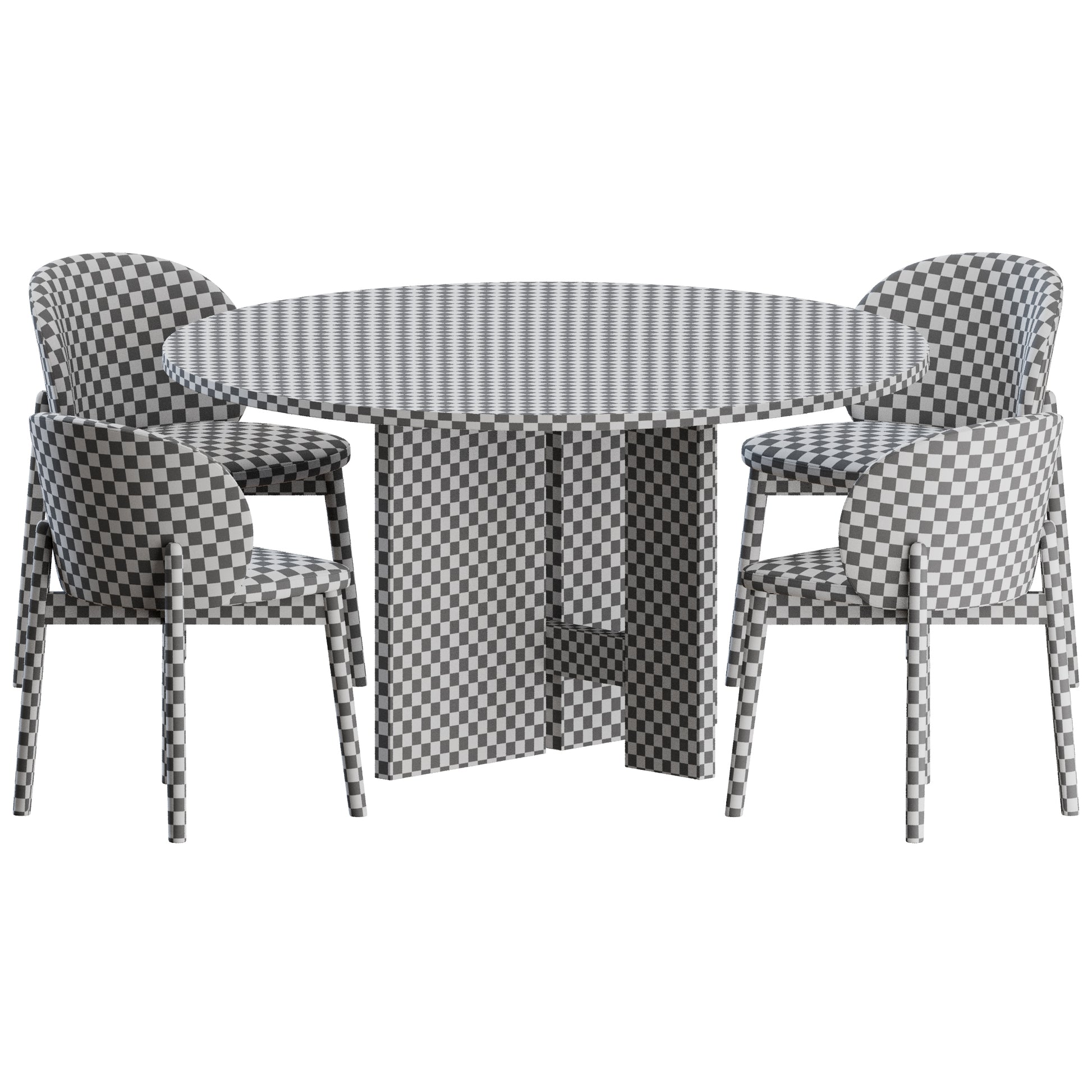 Princeton Chair Axo Table by BoConcept 3D Model