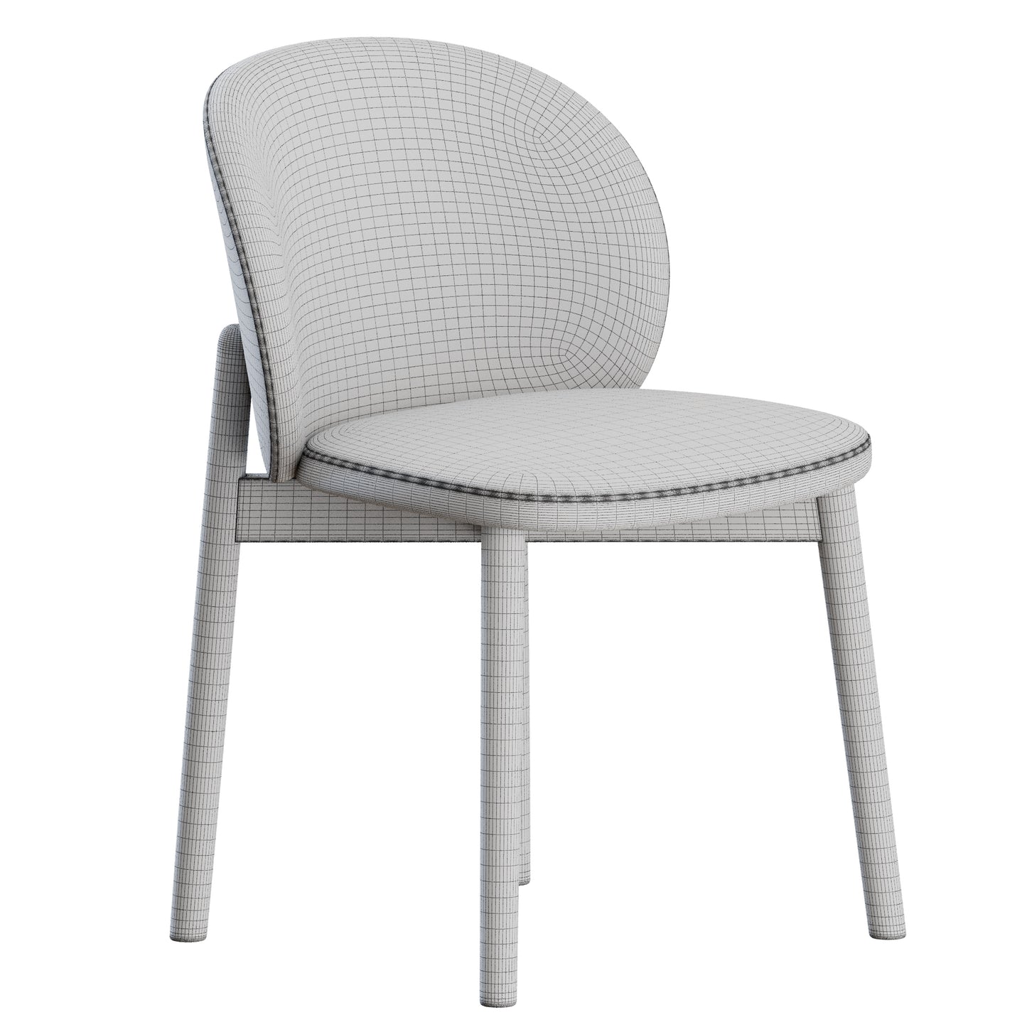 Princeton Chair Wood by BoConcept 3D Model