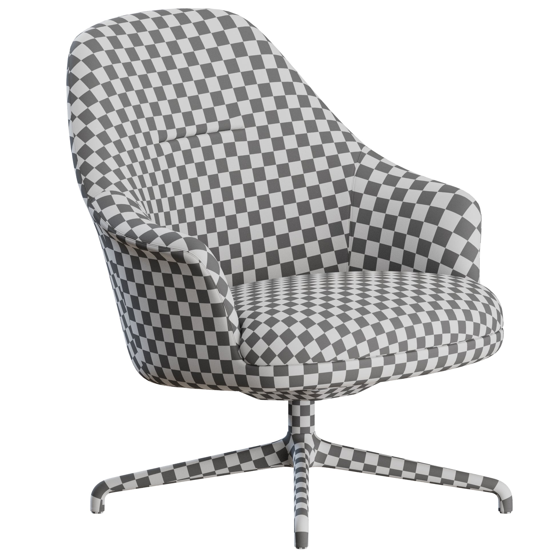 Rely HW139 Swivel Armchair by &Tradition 3D Model