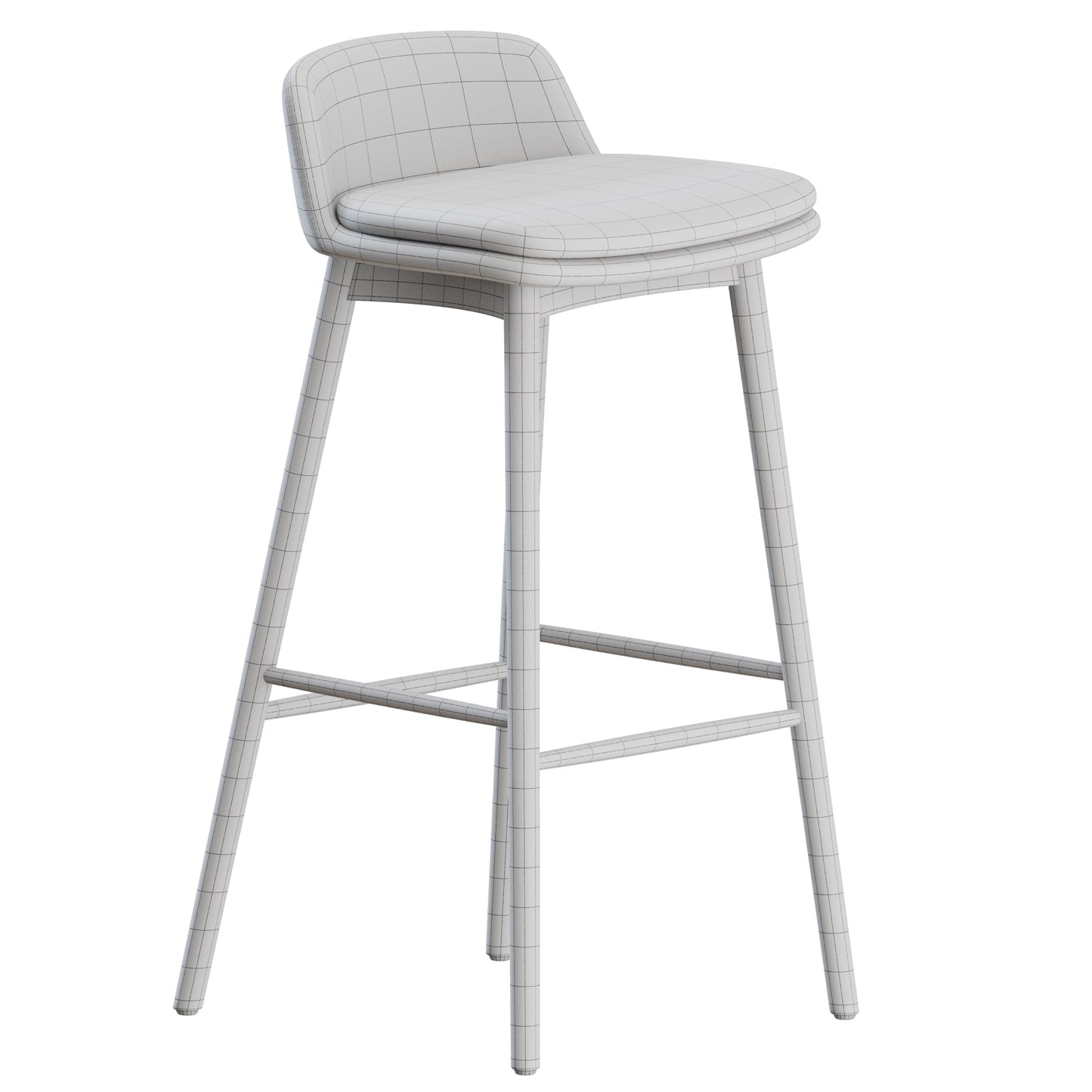 Rely Stool Counter HW121 by &Tradition 3D Model