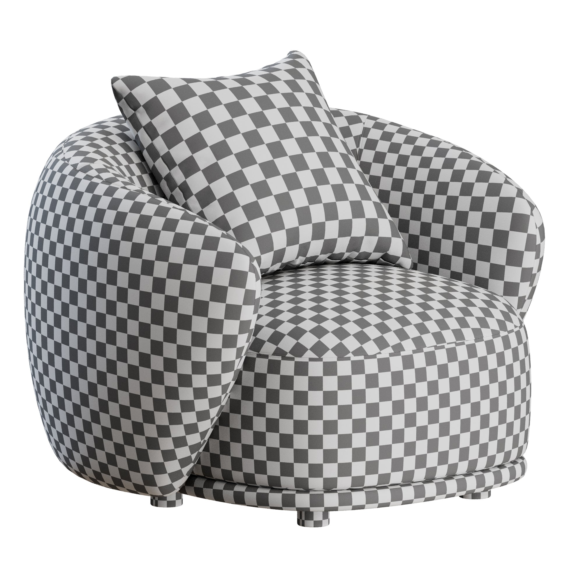 Rene Armchair by Meridiani 3D Model