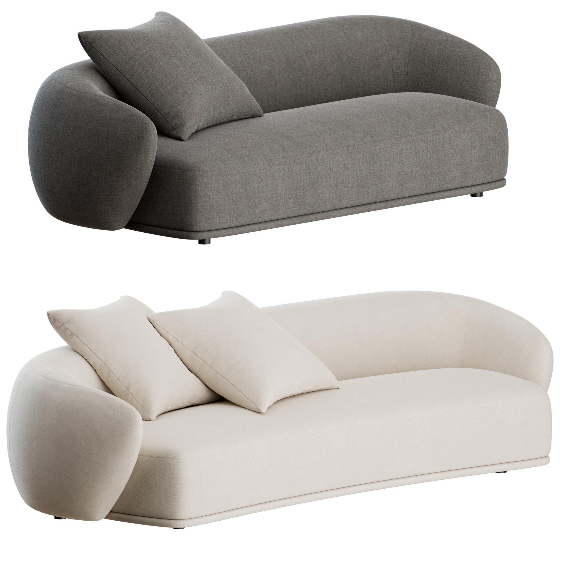 Rene Sofa by Meridiani 3D Model
